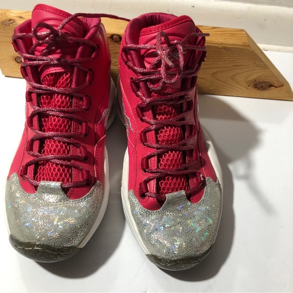 Reebok Classics Mid Question Girls Size 6.5 - Picture 2 of 8